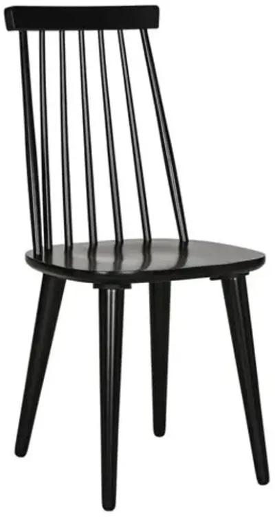 Set of 2 Flynn Side Chairs - Black