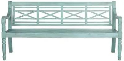 Karoo Outdoor Bench - Aqua - Blue