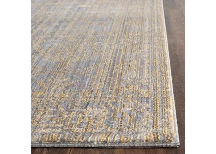 Alzbe Rug - Gray/Gold - Gold