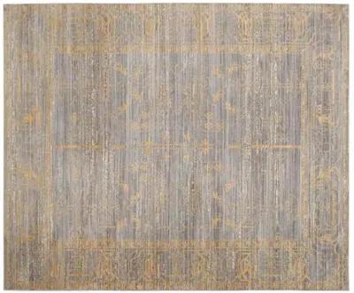 Alzbe Rug - Gray/Gold - Gold