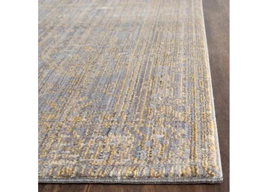 Alzbe Rug - Gray/Gold - Gold