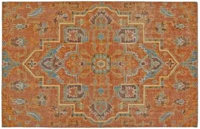 Halima Rug - Paprika - Orange - Orange