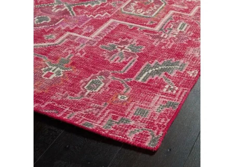 Medina Rug - Pink - Red - Red