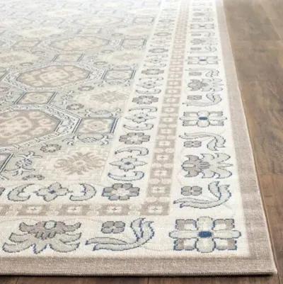 Daly Rug - Light Gray/Ivory - Gray