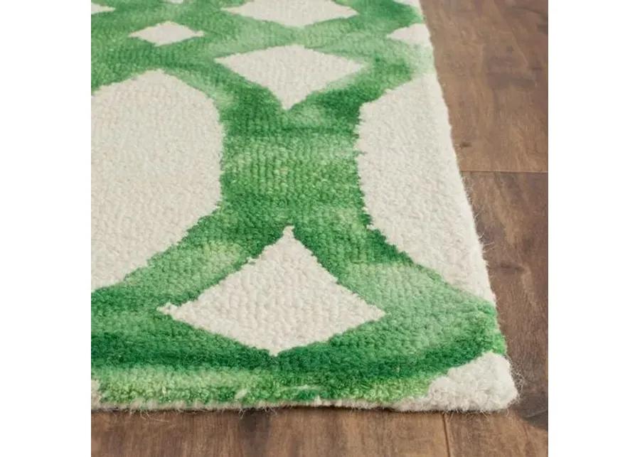 Iwona Rug - Ivory/Green - Green