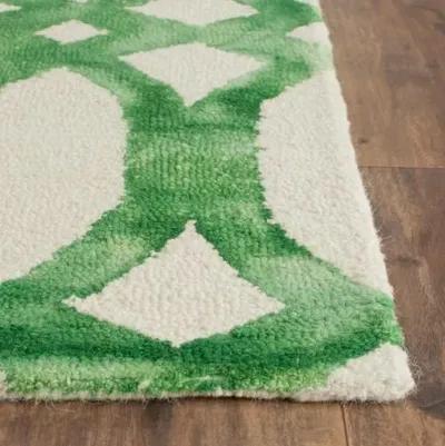 Iwona Rug - Ivory/Green - Green