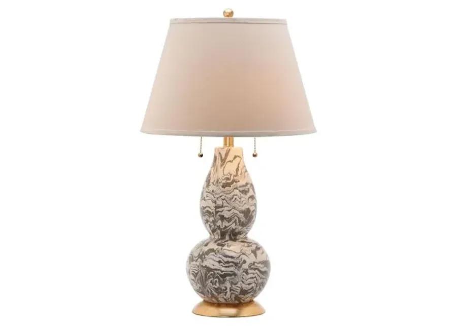 Set of 2 Libby Table Lamps - Grey