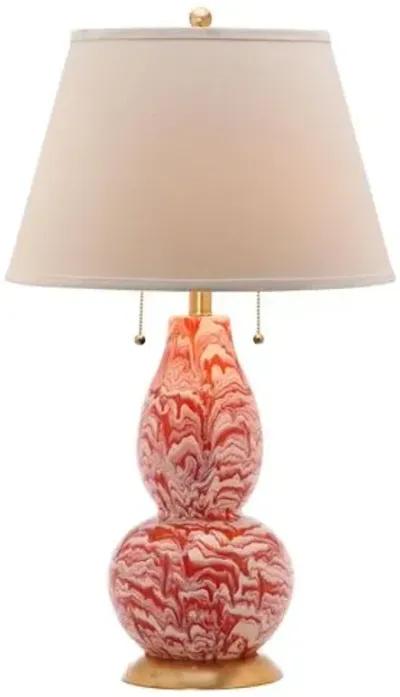 Set of 2 Libby Table Lamps - Orange