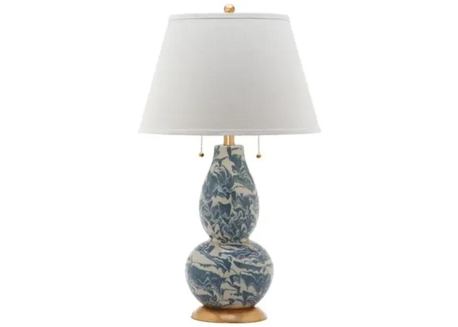 Set of 2 Libby Table Lamps - Blue