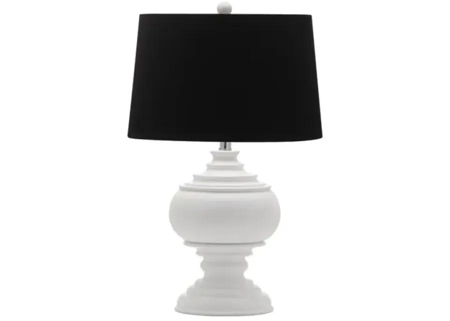 Callaway Table Lamp - White