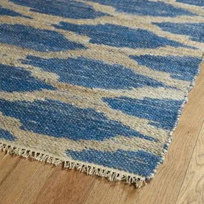 Aberta Jute-Blend Rug - Navy - Blue - Blue