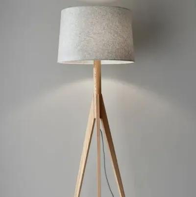 Eva Tripod Floor Lamp - Natural