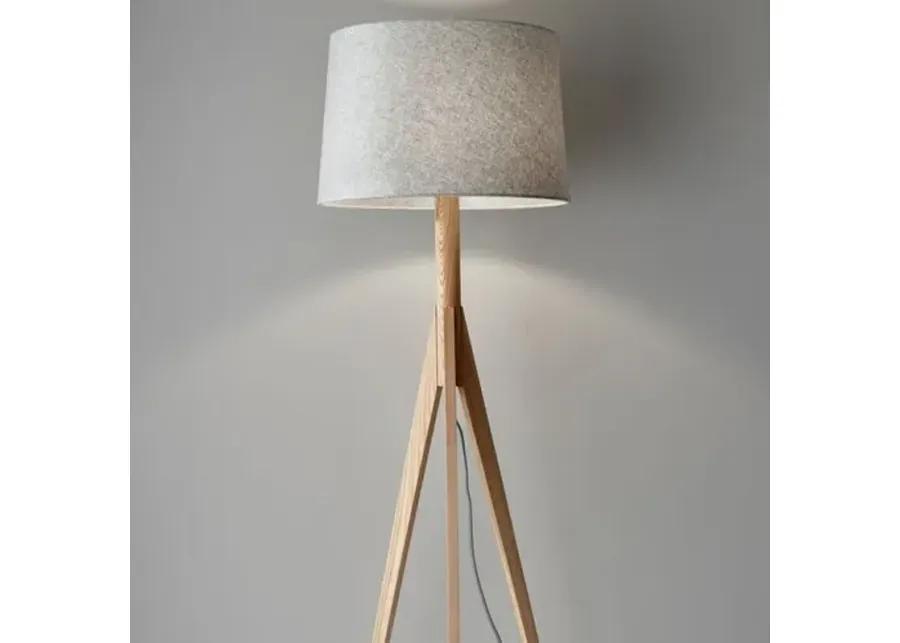 Eva Tripod Floor Lamp - Natural