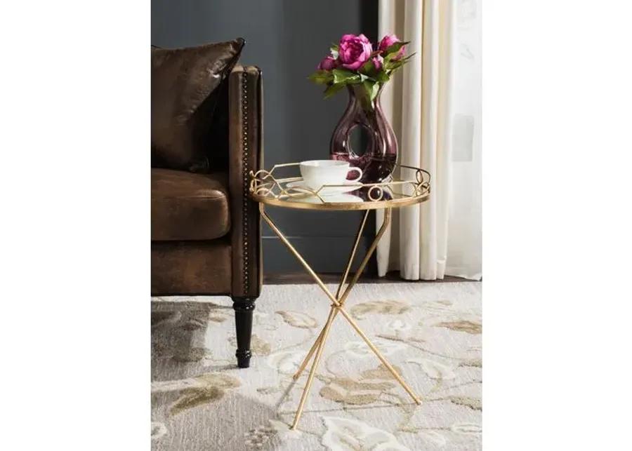 Harvey Side Table - Gold