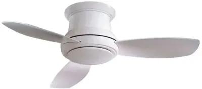 Concept II Ceiling Fan - White - 3 Blades, Hardwired