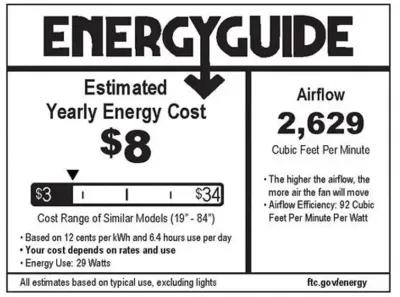 Concept II Ceiling Fan - White - 3 Blades, Hardwired