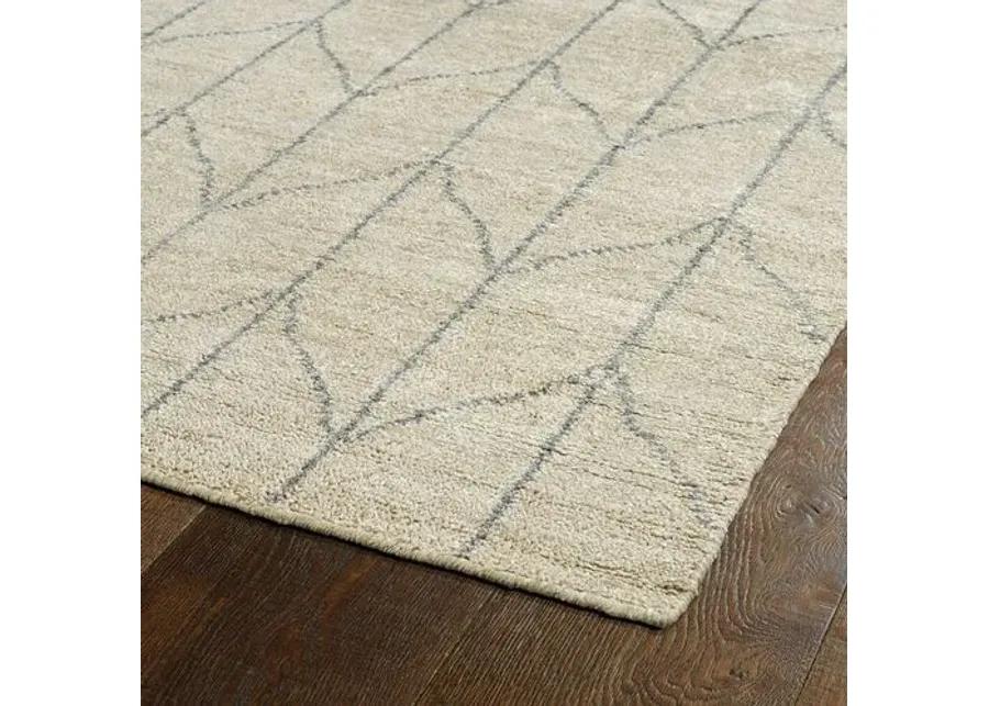 Elizabeth Rug - Sand - Ivory - Ivory