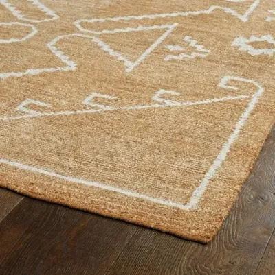 Conner Rug - Copper - Beige - Beige