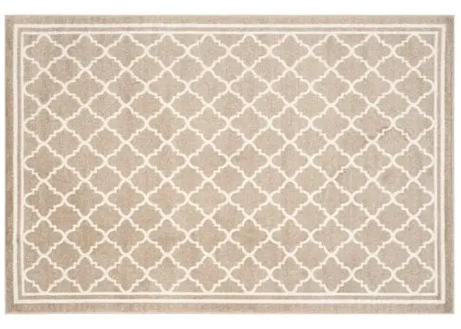 Amaretto Outdoor Rug - Wheat - Beige - Beige