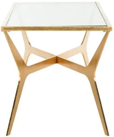 Edythe Coffee Table - Gold Leaf