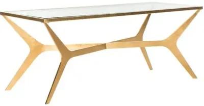 Edythe Coffee Table - Gold Leaf