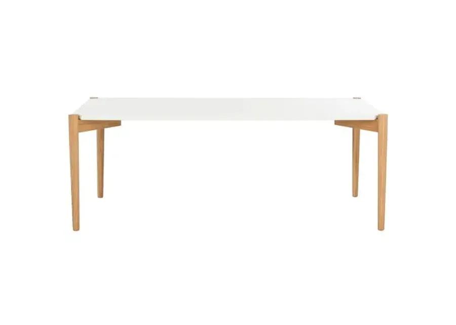 Oda Rectangular Coffee Table - White