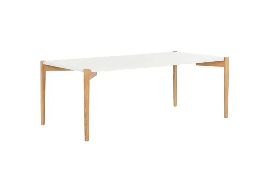 Oda Rectangular Coffee Table - White