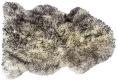 Sheepskin Rug - Gradient Gray - natural - Gray