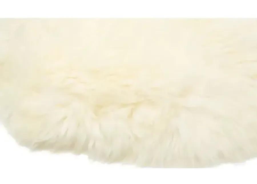 Sheepskin Rug - Ivory - natural - Ivory