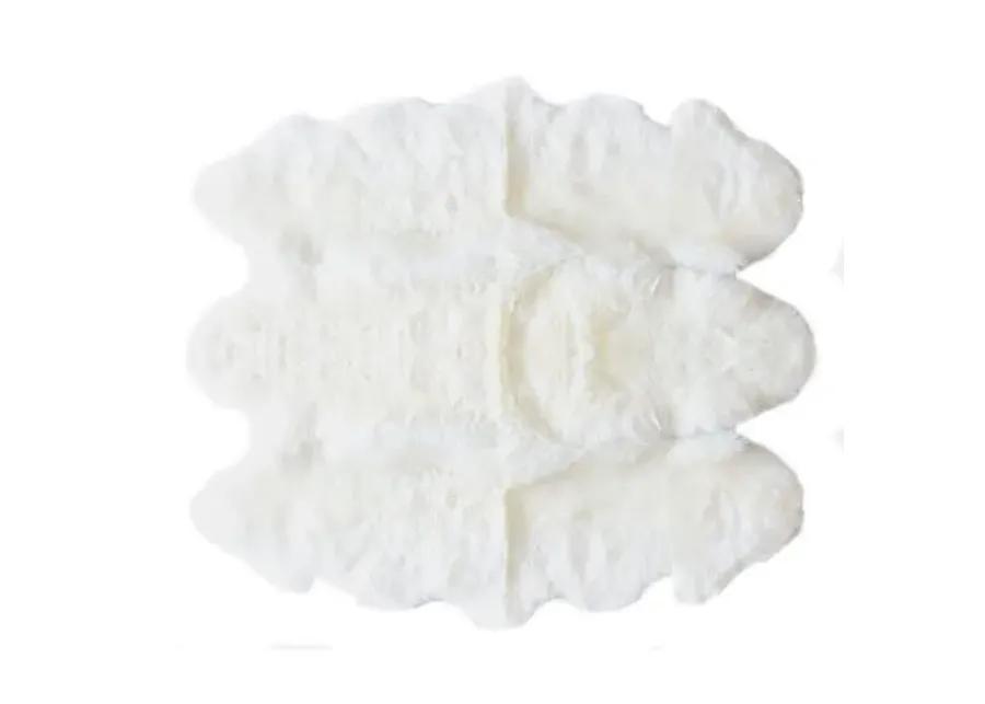 Sheepskin Rug - Ivory - natural - Ivory