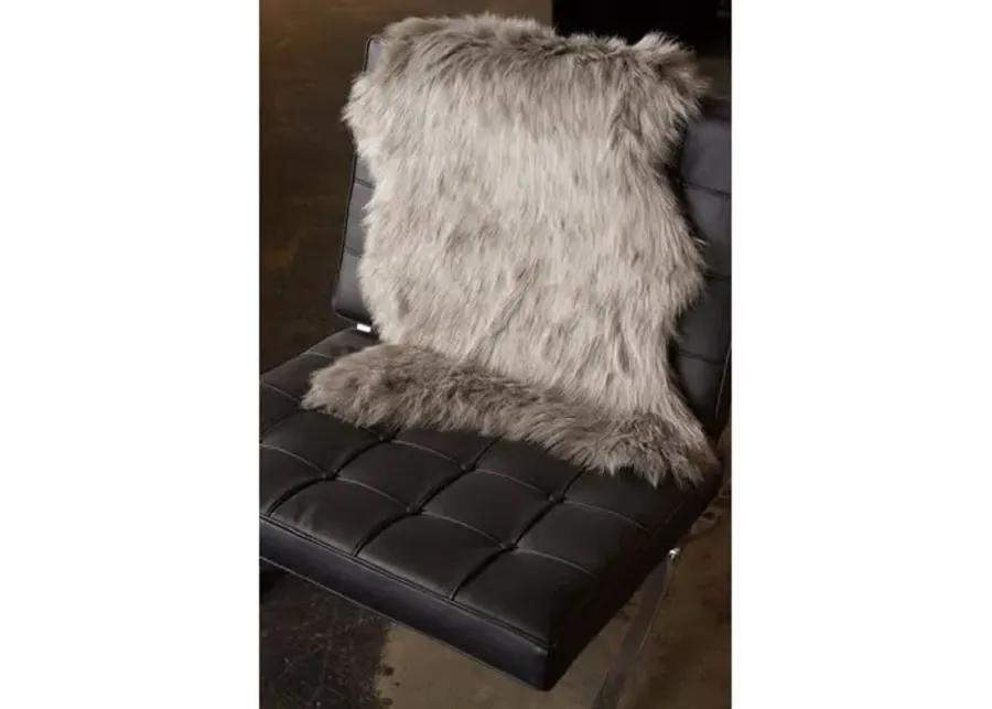 2'x3' Gordon Faux-Sheepskin Rug - Gray - Gray