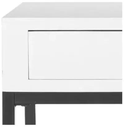 Jenna Nightstand - White/Black