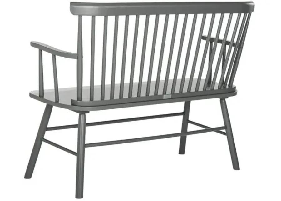 Addison Settee - Gray