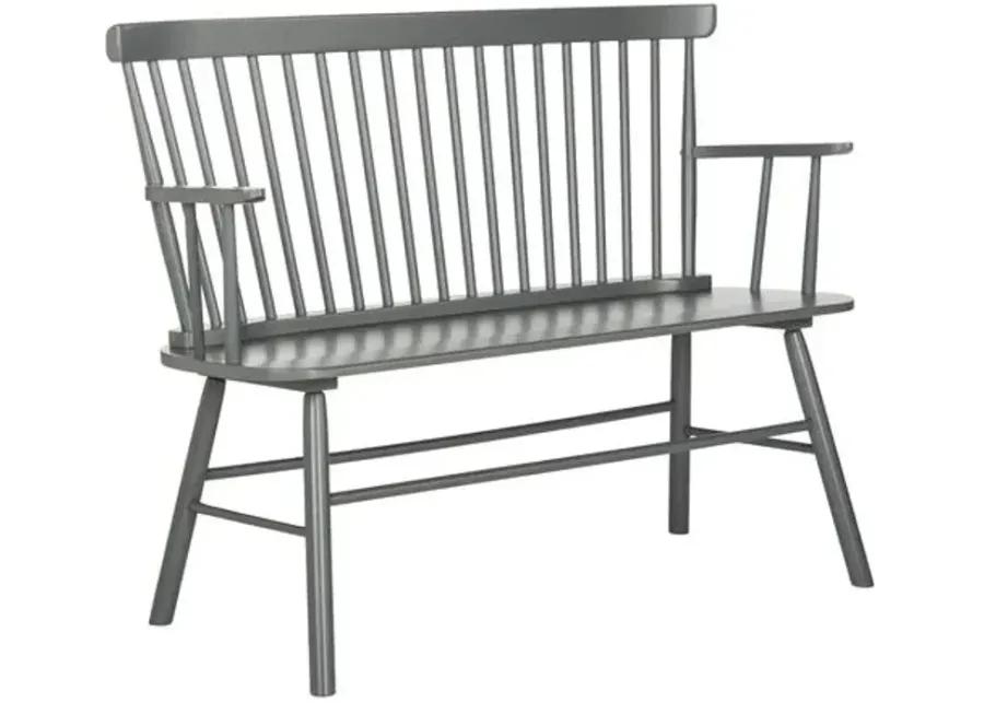 Addison Settee - Gray