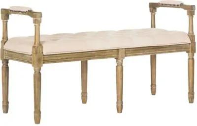 Leilani Bench - Beige Linen