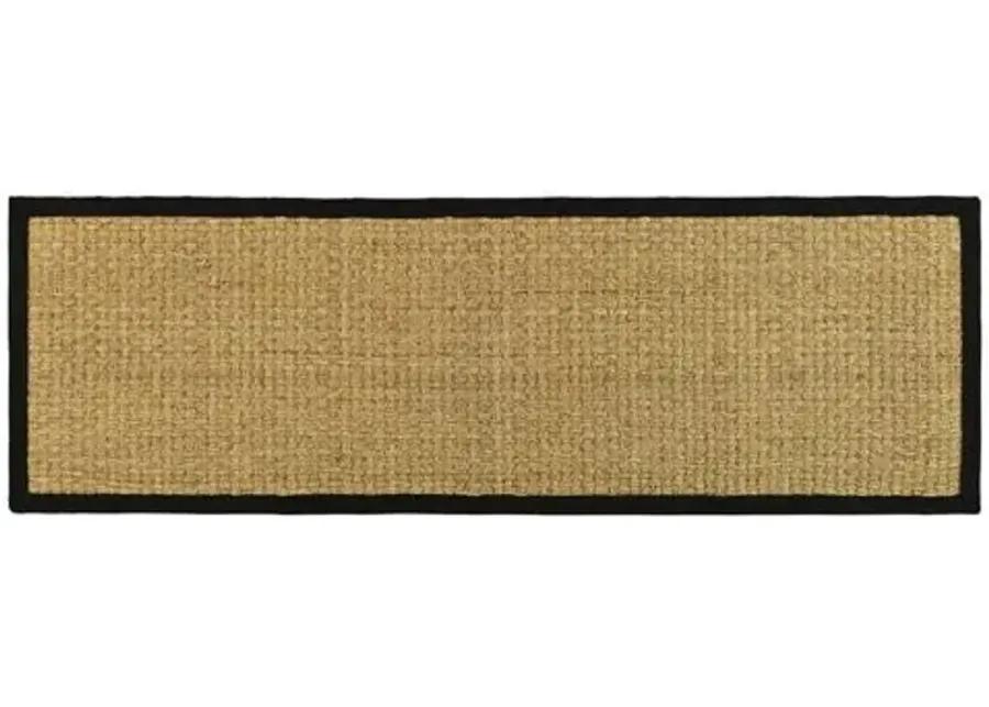 Malcolm Rug - Black - Beige - Beige