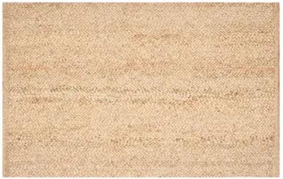 Zelie Dhurrie Jute Rug - Natural - Beige - Beige