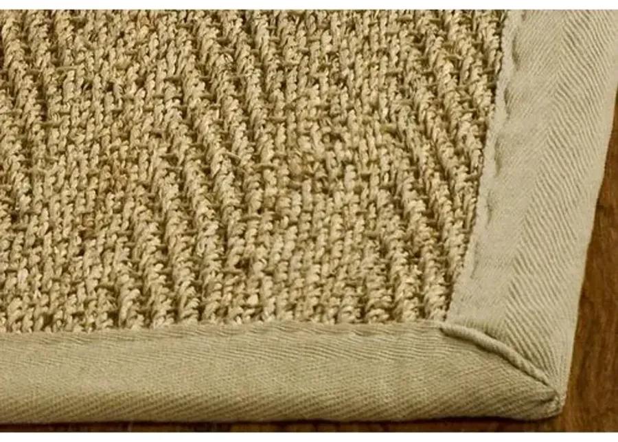 Cobain Sea-Grass Rug - Beige - Beige