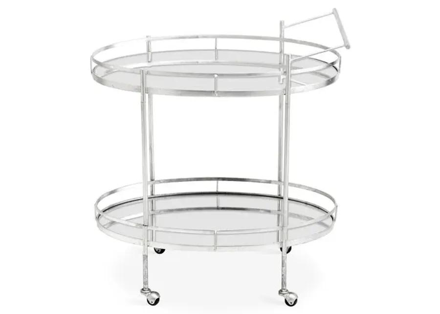 Remy Bar Cart - Silver