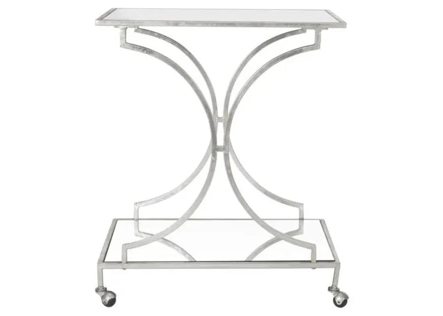 Ivanna Bar Cart - Silver