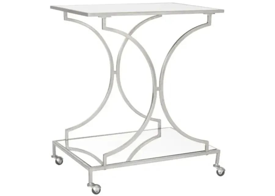 Ivanna Bar Cart - Silver