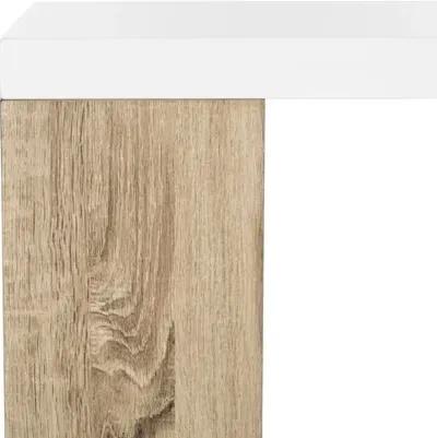 Carlene Desk - White/Oak