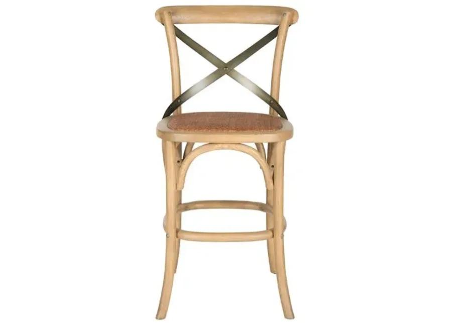 Graham Counter Stool - Natural/Black