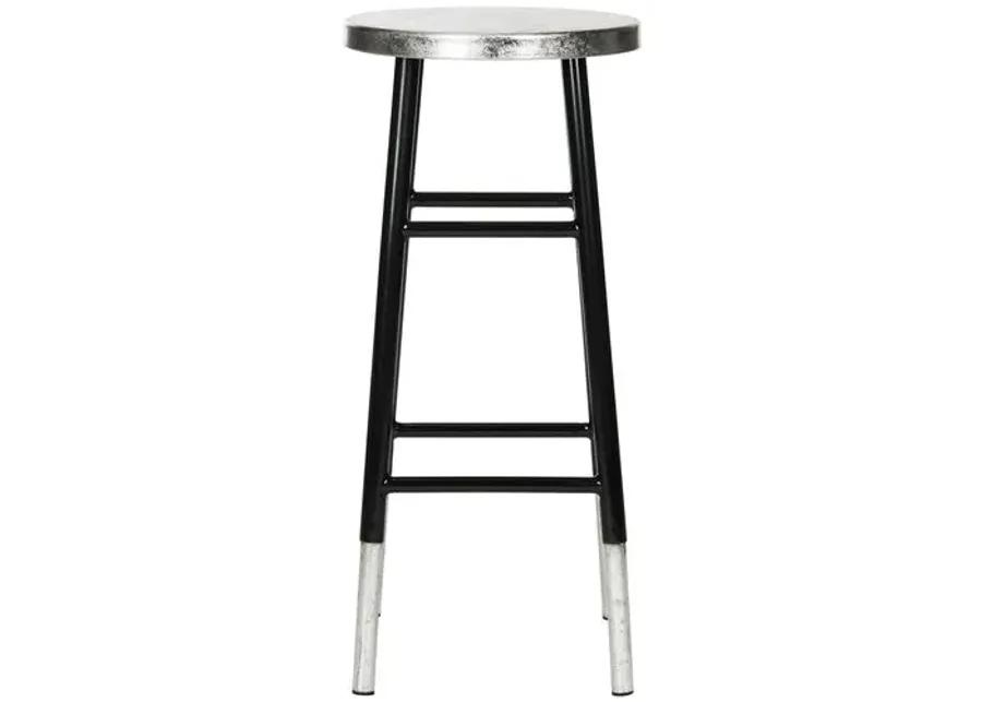 Lacie Barstool - Black - Silver