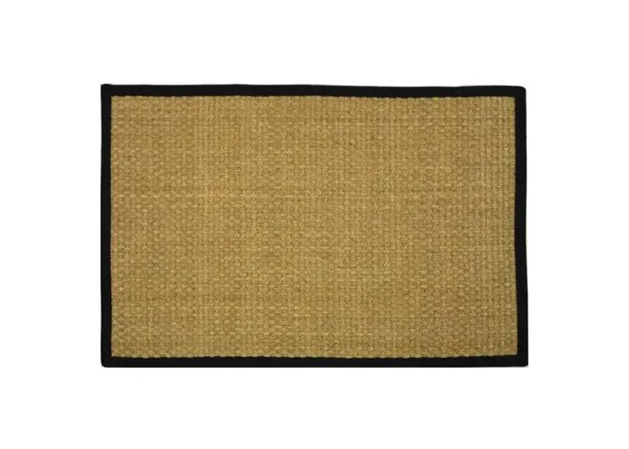 Malcolm Rug - Black - Beige - Beige