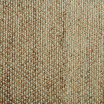 Siena Jute Rug - Natural/Green - Brown - Brown