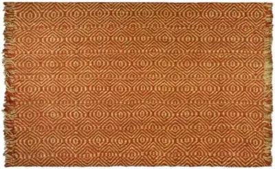 Vincent Sisal Rug - Rust - Red - Red