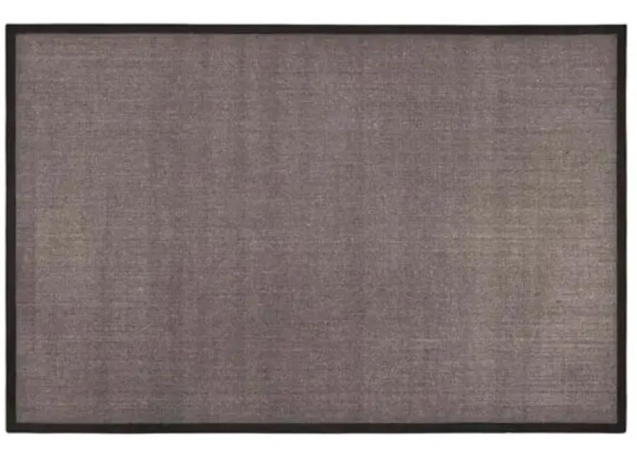 Lily Sisal Rug - Charcoal - Gray - Gray