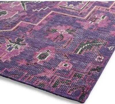 Tacia Hand-Knotted Rug - Purple - Purple