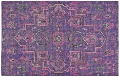 Tacia Hand-Knotted Rug - Purple - Purple